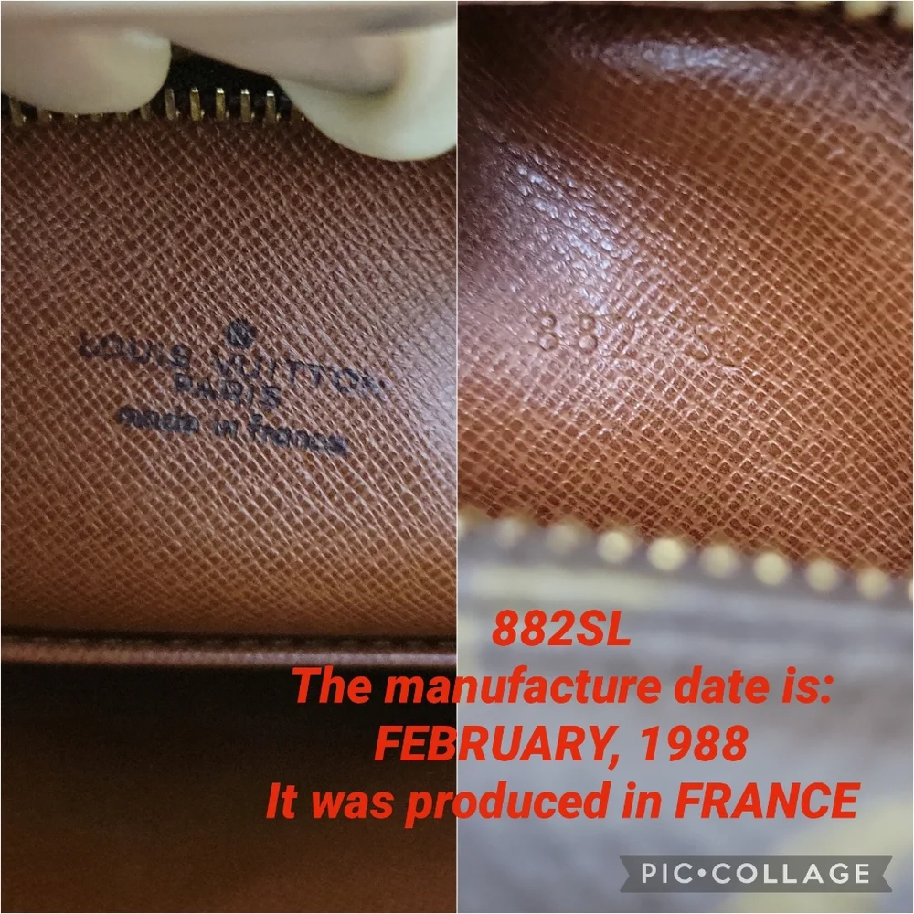 ππ₯Rare π₯π π―%Authentic Louis Vuitton Danube MM Crossbody Bag Monogram Canvas - Picture 12 of 16
